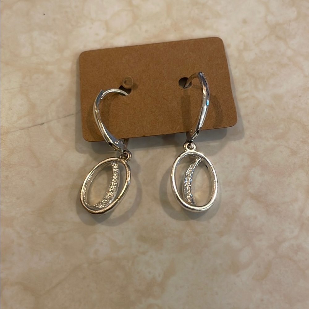 Elegant Silver Hoop Earrings